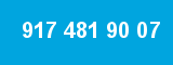 917 481 90 07 917 481 90 07